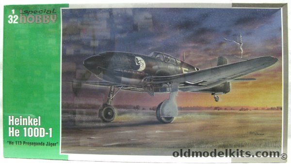 Special Hobby 1/32 Heinkel He-100D-1, SH-32009 plastic model kit